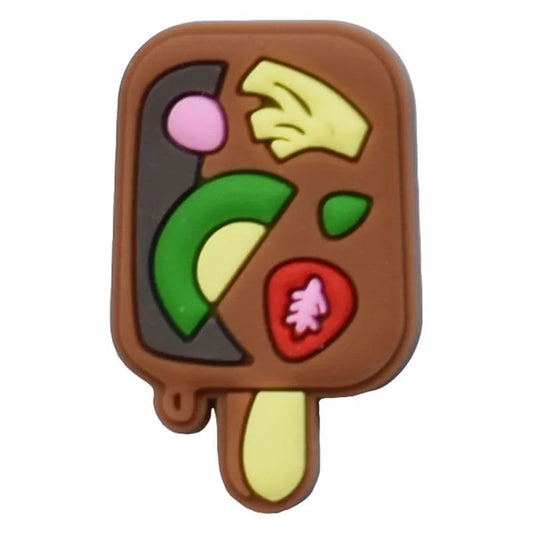 Mixed Fruit Lolly Shoe Charm