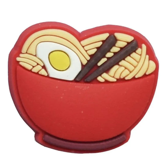 Noodle Bowl Shoe Charm