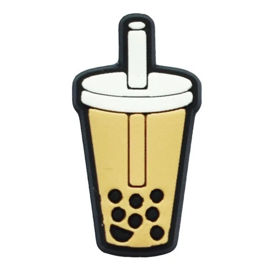 Choco Bubble Tea Shoe Charm