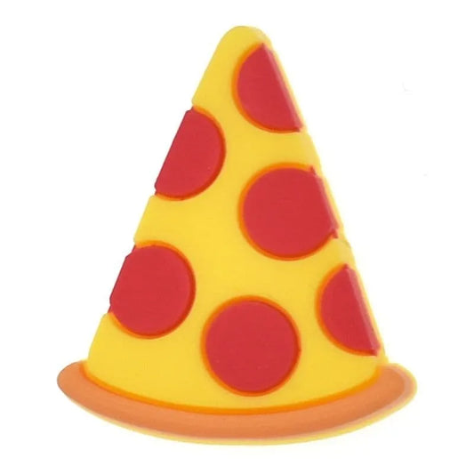 Pepperoni Pizza Slice Shoe Charm