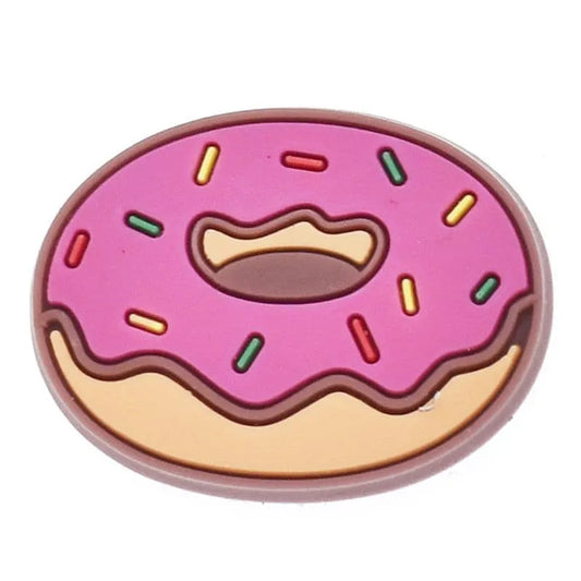Cherry Ice Donut Shoe Charm