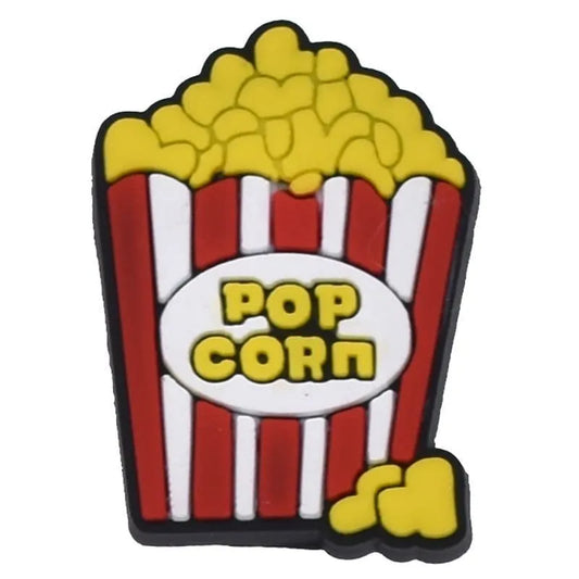 Popcorn Carton Shoe Charm