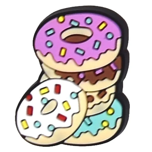 Donut Stack Shoe Charm