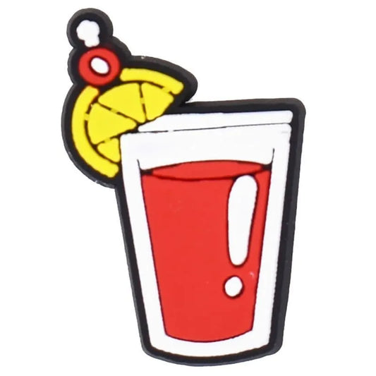 Cherry Cola Shoe Charm