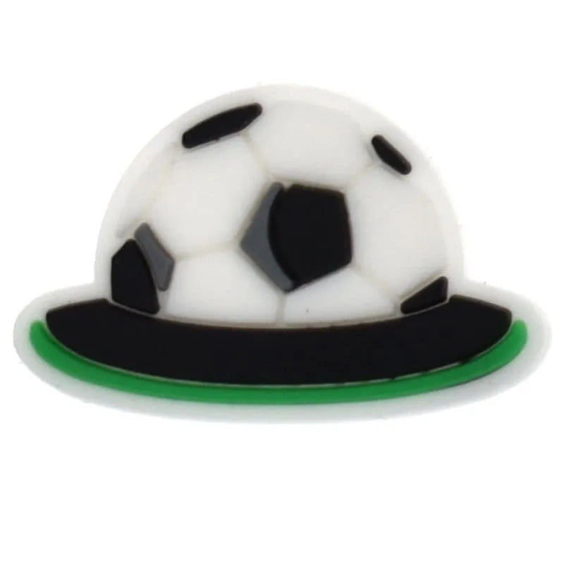 Penalty Spot Football Shoe Charm