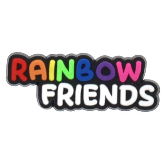 Rainbow Friends Sign Logo Rainbow Friends Game Shoe Charm