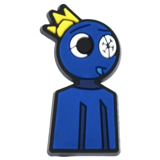 Blue With A Crownrainbow Friends Game Shoe Charm