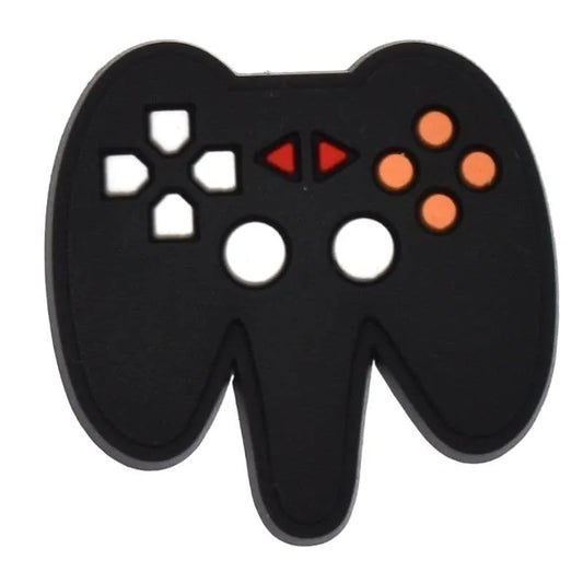Nintendo N64 Controller Black Gaming Shoe Charm