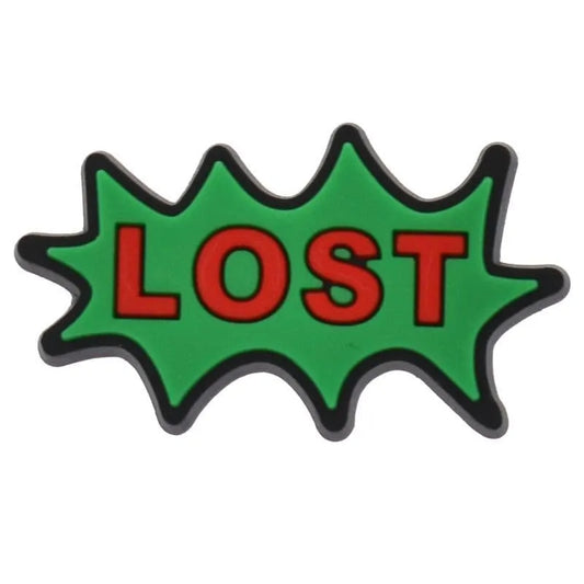 Lost Sign Symbol Logo Gaming Shoe Charm