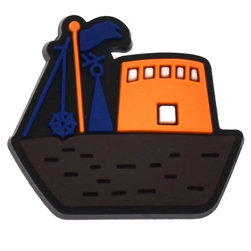 Coaster Ship Sailors Shoe Charm
