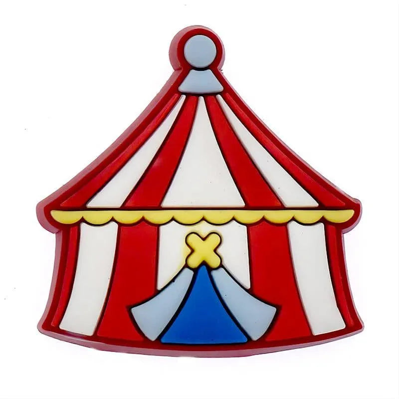 The Big Top Tent At The Circus Shoe Charm