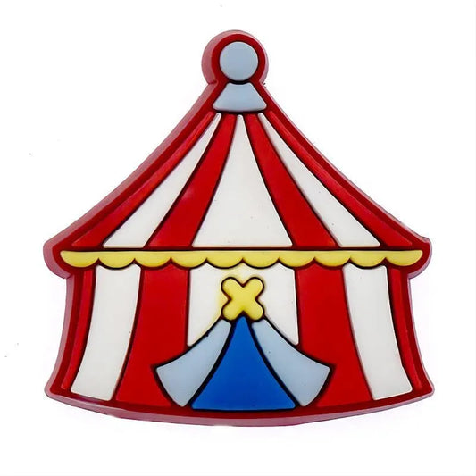 The Big Top Tent At The Circus Shoe Charm