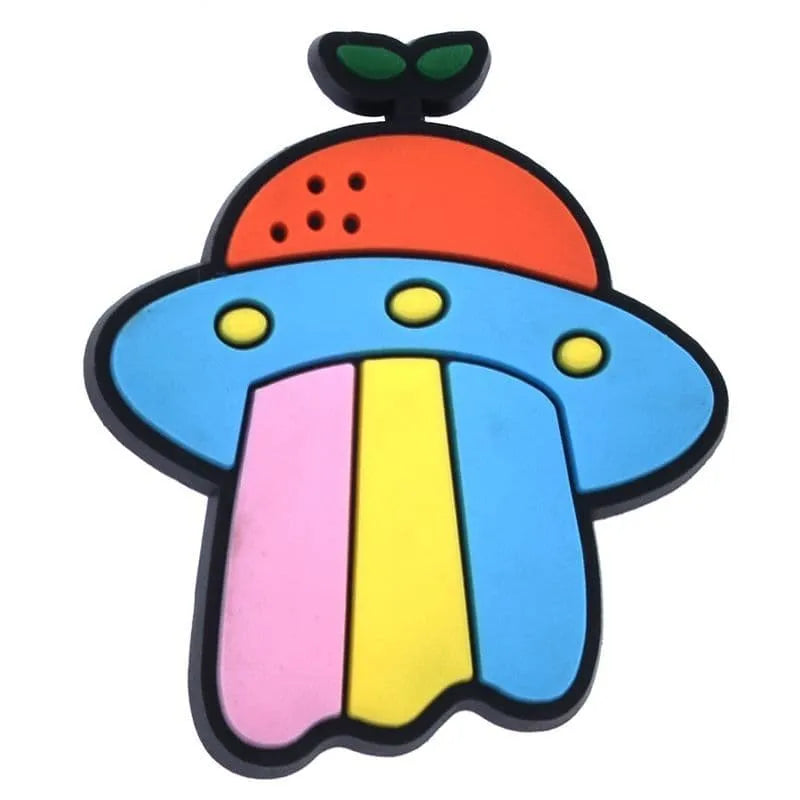 Spaceship at The Circus Shoe Charm