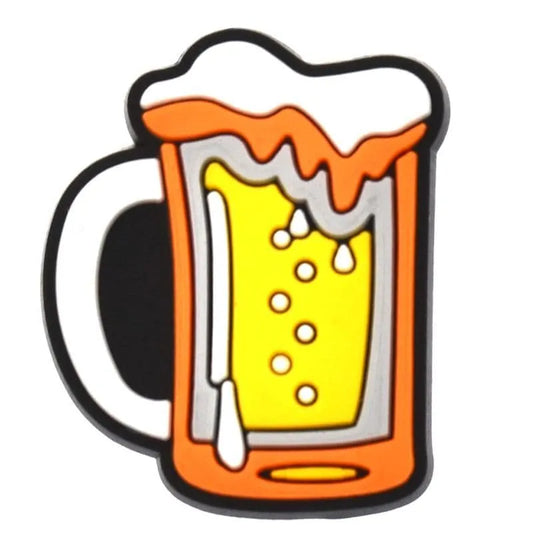 Straight Jug Of Beer Shoe Charm