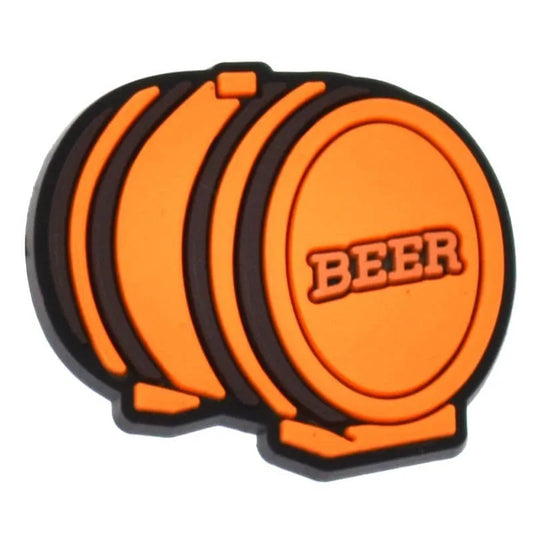 Beer Barrel Shoe Charm