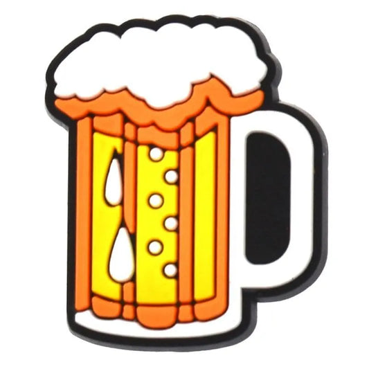 Frothing Jug Of Beer Shoe Charm