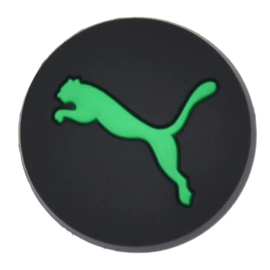 Slazenger Panther Green Badge Shoe Charm