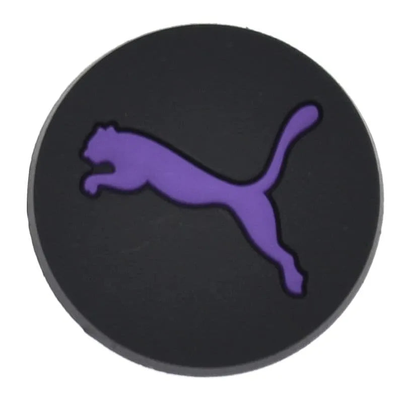Slazenger Panther Purple Badge Shoe Charm