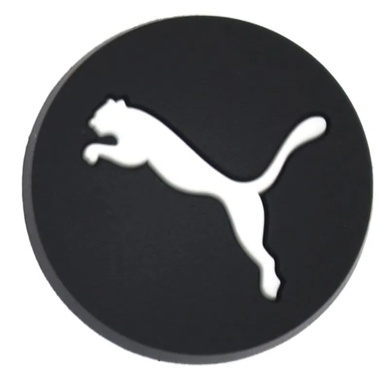 Slazenger Panther White Badge Shoe Charm