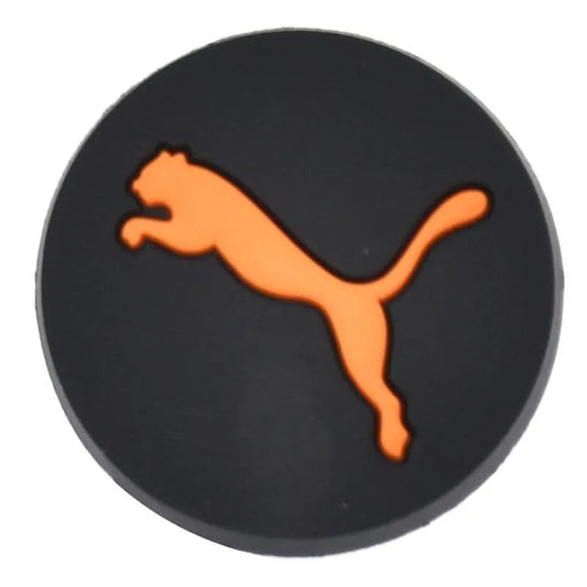 Slazenger Panther Orange Badge Shoe Charm