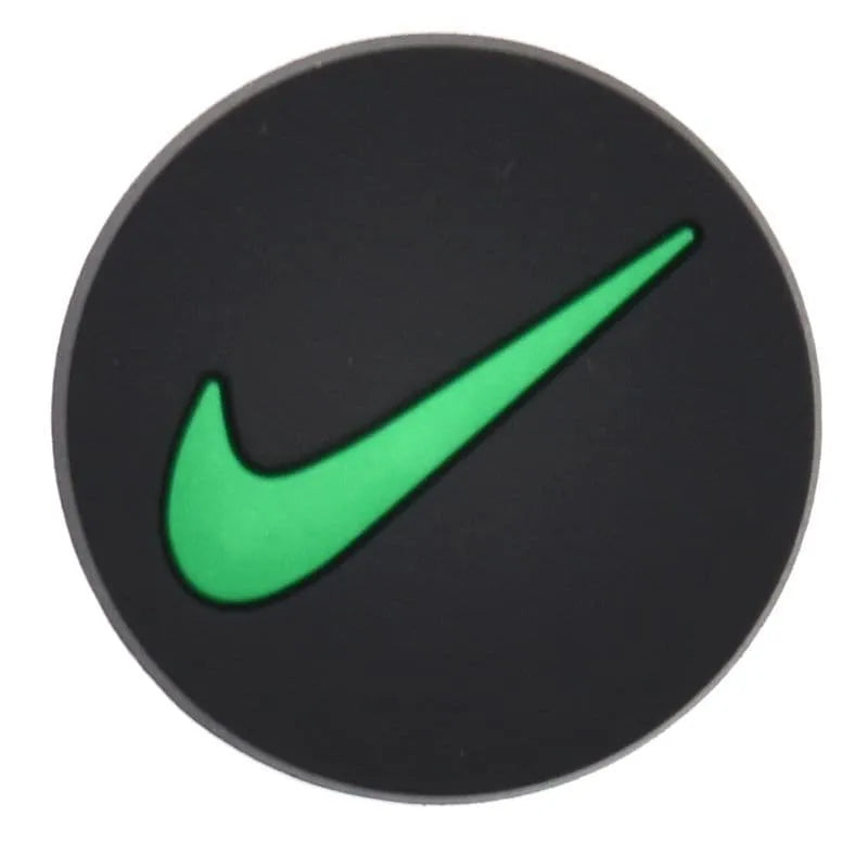 Nike Swoosh Wing Green Badge Shoe Charm