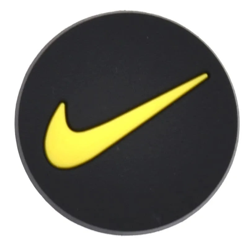 Nike Swoosh Wing Yellow Badge Shoe Charm