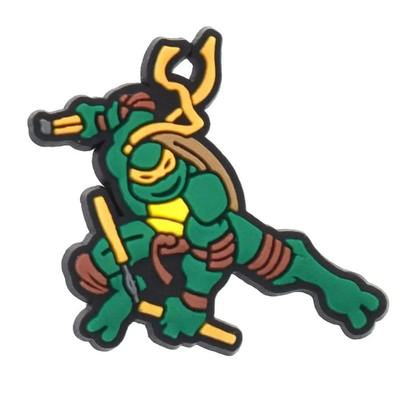 Raphael With Nunchaku Teenage Mutant Ninja Turtles Shoe Charm