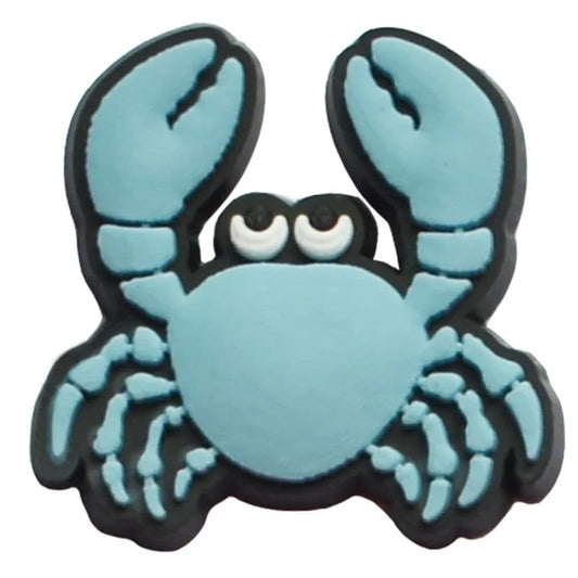 Blue Crab Shoe Charm