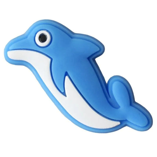 Blue Dolphin Shoe Charm