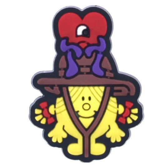 Litte Miss Sunshine Sad Heart Hat Shoe Charm