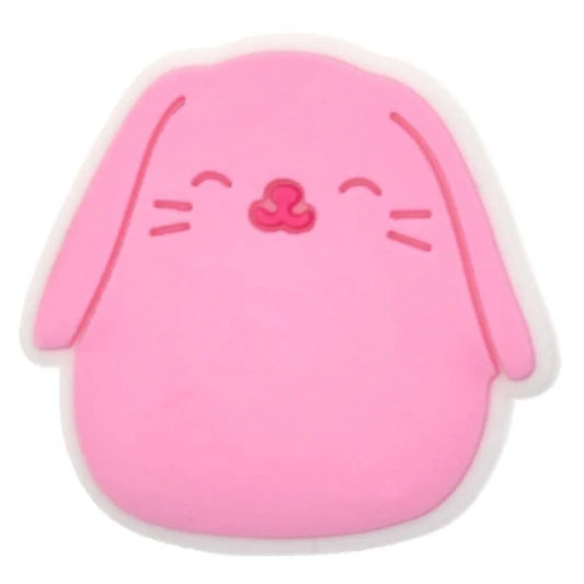 Squishmallow Bop The Pink Bunny Shoe Charm