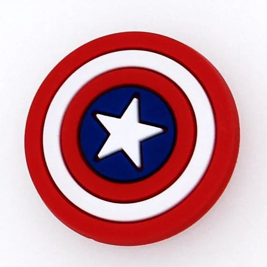 Captain America Shield Shoe Charm