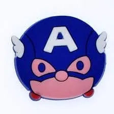 Captain America Face Mask Shoe Charm