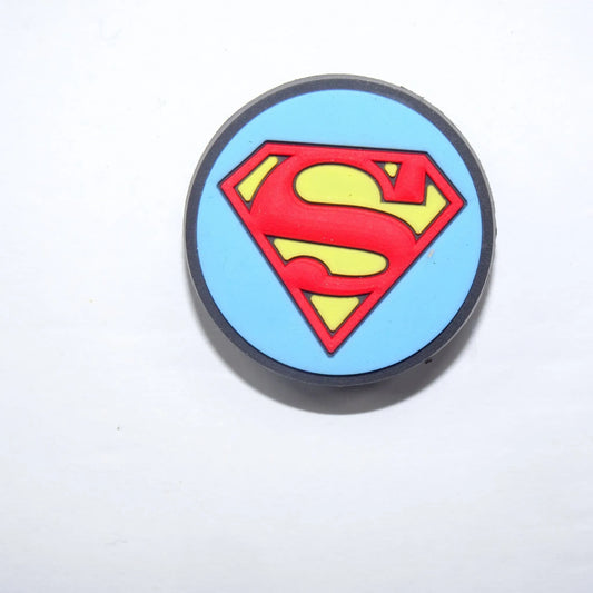 Superman Shield Badge Logo Shoe Charm