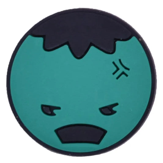 Ghoul Mask Shield Badge Logo Shoe Charm