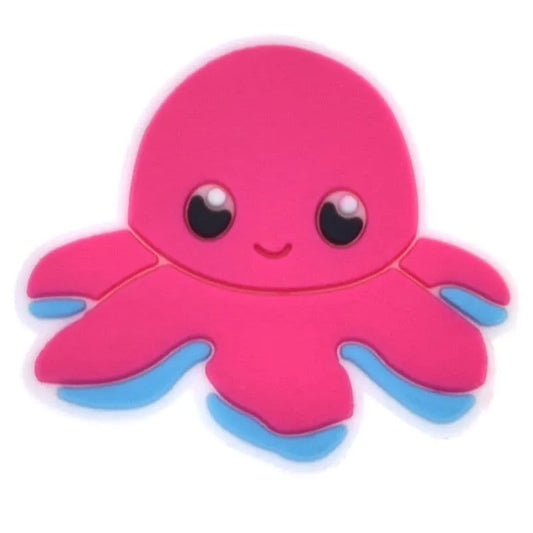 Pink Baby Octopus Shoe Charm