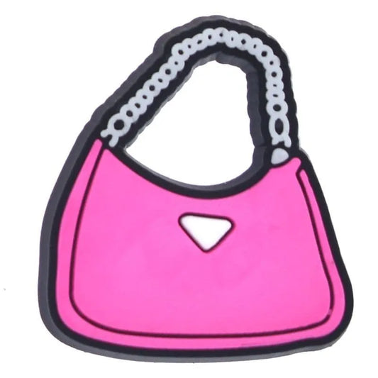 Fashion Hanbag Pink Shoe Charm