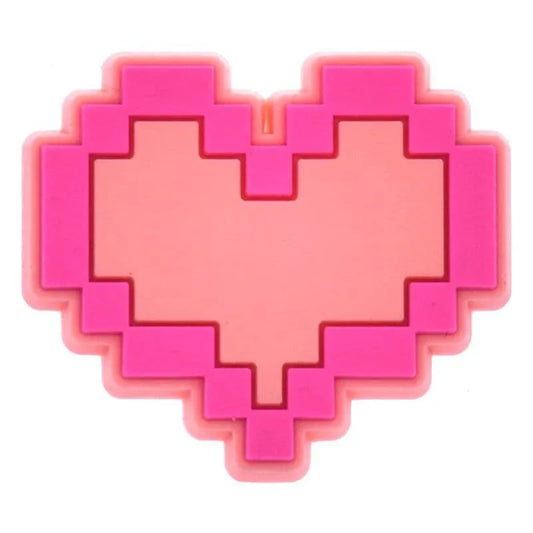 Minecraft Space Invader Shoe Charm