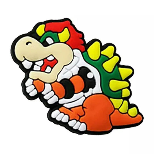 The Evil One Bowser Super Mario Shoe Charm