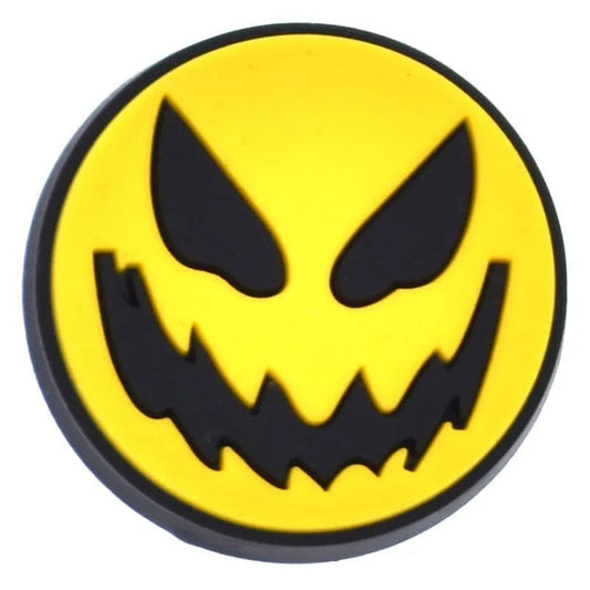 Smiley Halloween Yellow Emoji Shoe Charm
