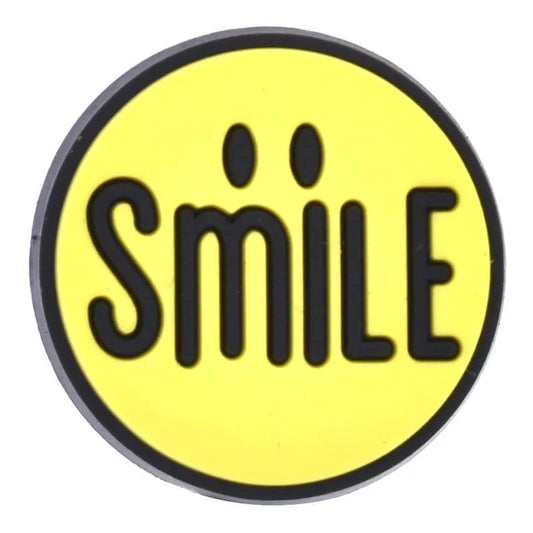 Smile Yellow Emoji Shoe Charm