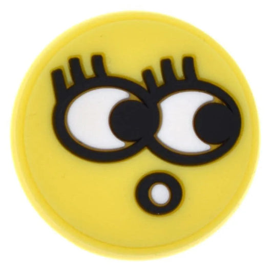 Smiley Ooh! Look Yellow Emoji Shoe Charm