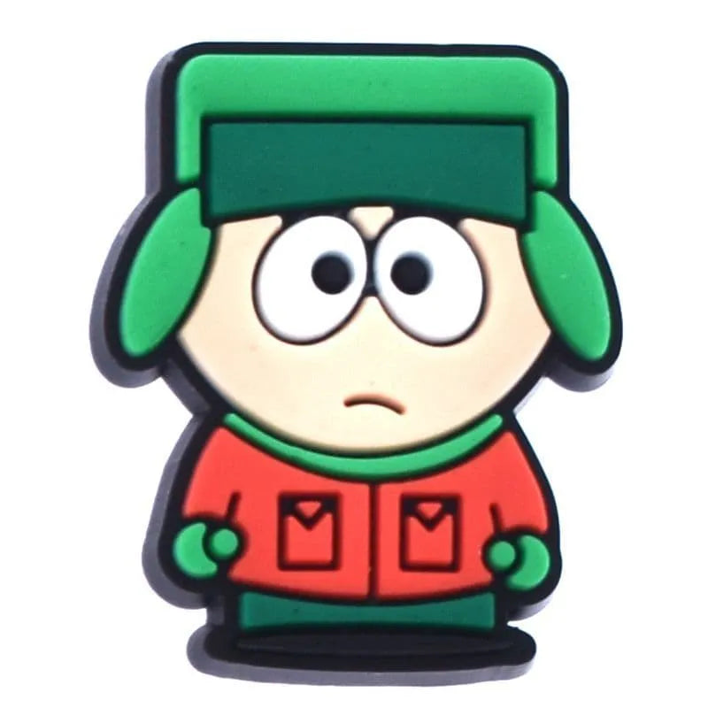 South Park Kyle Broflovski Looks Puzzled Shoe Charm