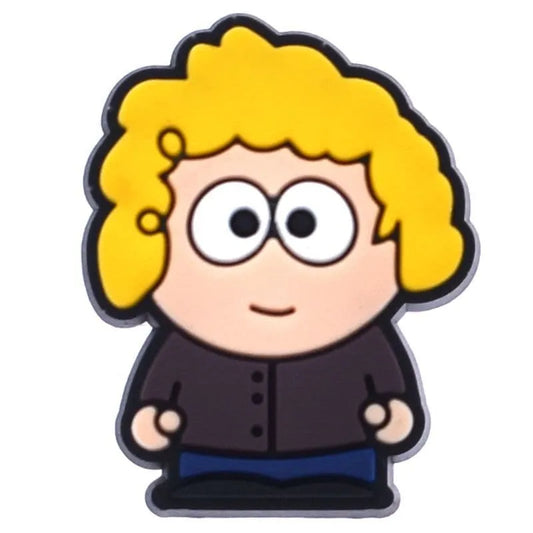South Park Annie Knitts Yellow Hair Shoe Charm