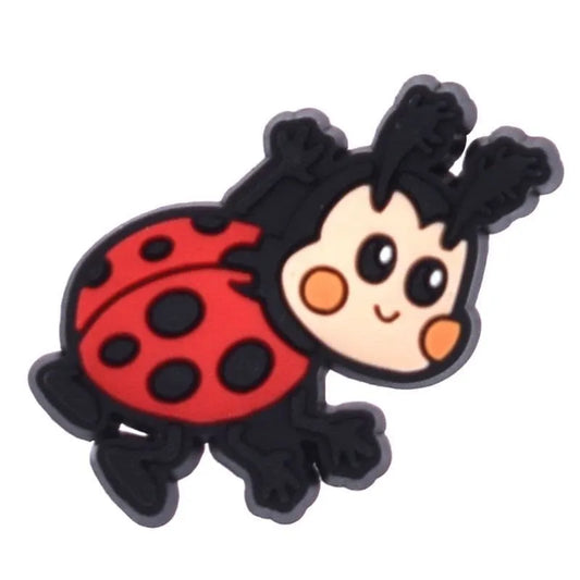 Happy Ladybird Shoe Charm