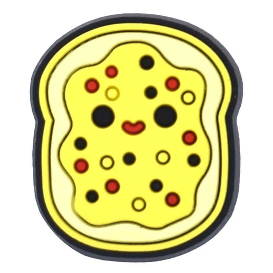 Cheesey Face Fruit Squishmallow Shoe Charm