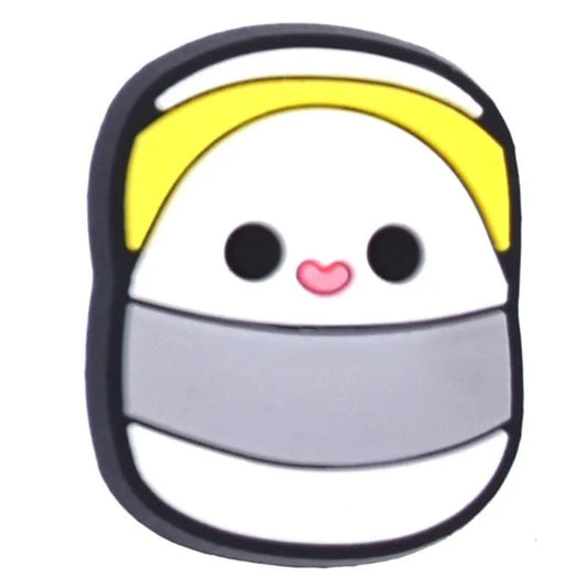 Meringue Face Fruit Squishmallow Shoe Charm