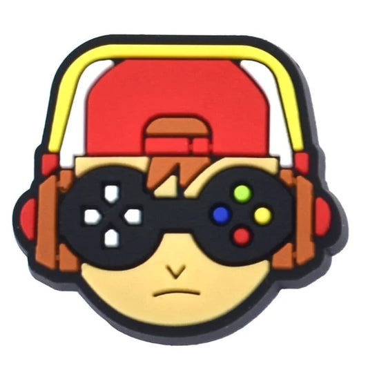 Gamer Boy Gaming Shoe Charm