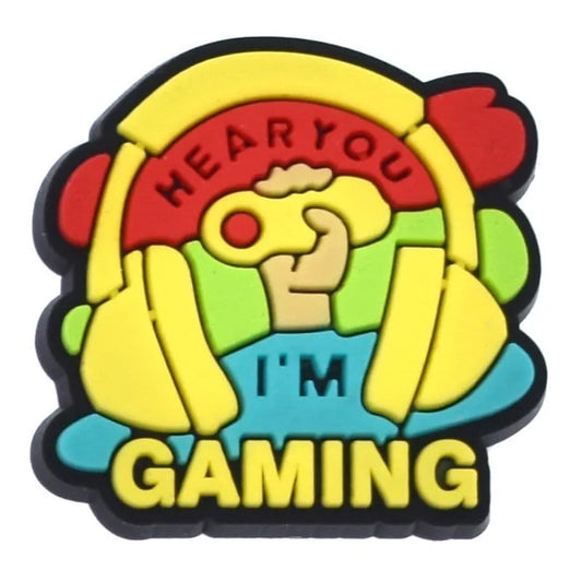 Hear You Headphones Gaming Shoe Charm