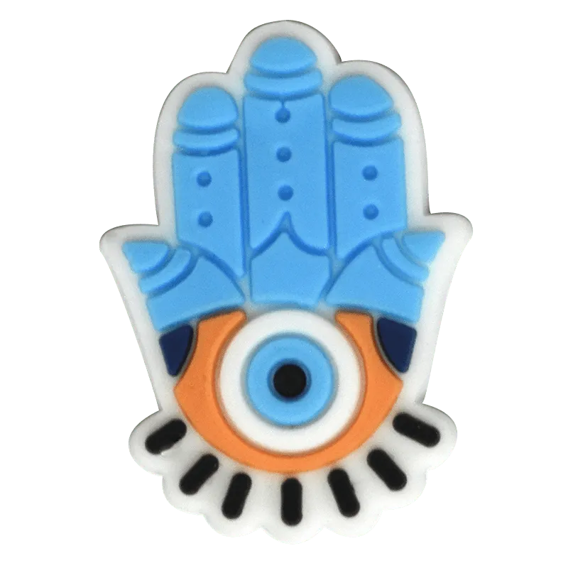 Inca Eye Hamas Hand Evil Eye Shoe Charm